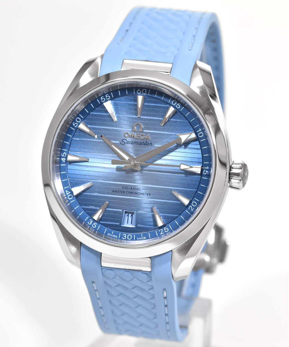 Omega Seamaster Aqua Terra Co-Axial Master Chronometer  Summer blue