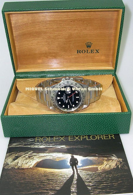 Rolex Explorer 2 schwarz