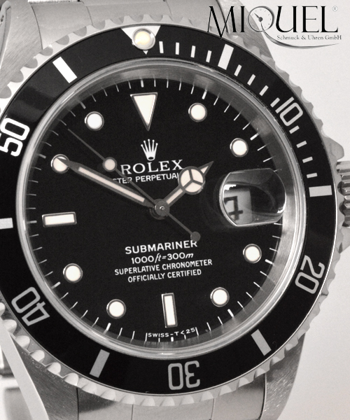 Rolex Submariner Date - 1. Hand - Papiere - Nicht Aufgearbeitet!