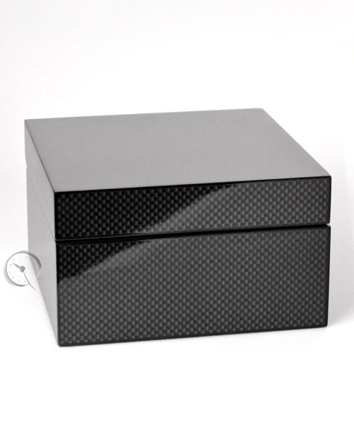 Uhrenbox Carbon-Optik small