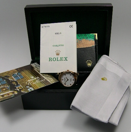 Rolex Cellini Handaufzug in Rotgold