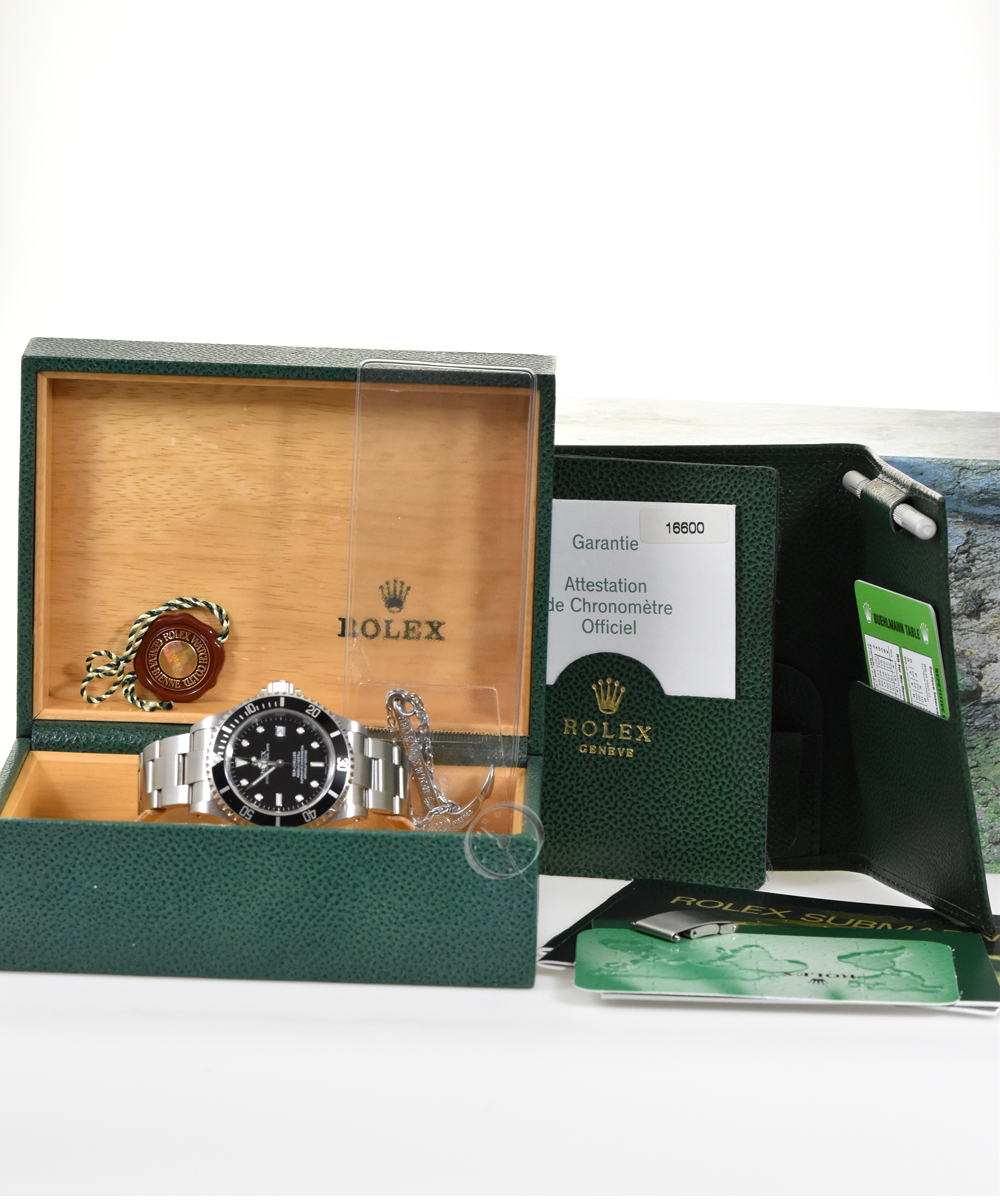 Rolex Oyster Perpetual Date Sea Dweller Ref. 16600 -LC100- unpoliert -Full Set- aus erster Hand!