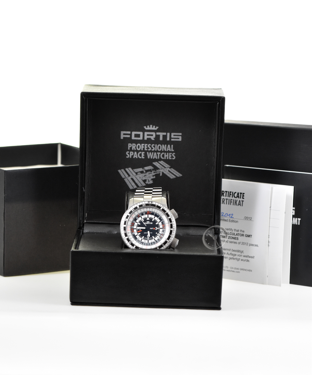 Fortis B-47 Calculator GMT 3 Zeitzonen - limited Edition Nr. 2012 von 2012