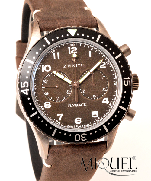 Zenith PILOT Cronometro Tipo CP-2 Flyback -27,7%gespart!*