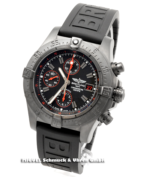 Breitling Super Avenger Blacksteel - LIMITIERT Chronograph Chronometer