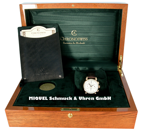 Chronoswiss Klassik Chronograph Automatik aus Rotgold