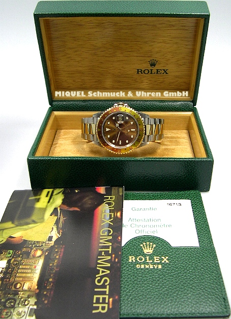 Rolex GMT 2 Master in Stahl / Gold