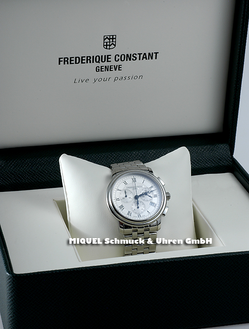 Frederique Constant Classic Chronograph - Achtung, minus 27,4% !