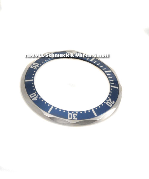 Lünette Omega Seamaster Professional Dvier Chronomter blau