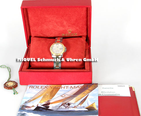 Rolex Yachtmaster Lady aus Stahl-Gold