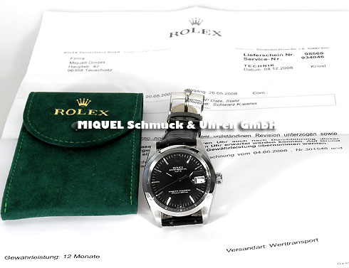 Rolex Oysterdate Automatik Chronometer