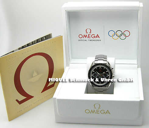 Omega Speedmaster Chronograph Chronometer Broad Arrow 5 Counters