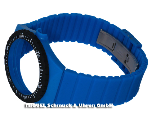 Fortis Colors Silikonband in Blau