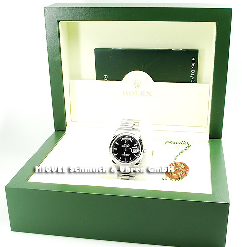 Rolex Day-Date Automatik Chronometer aus Weißgold