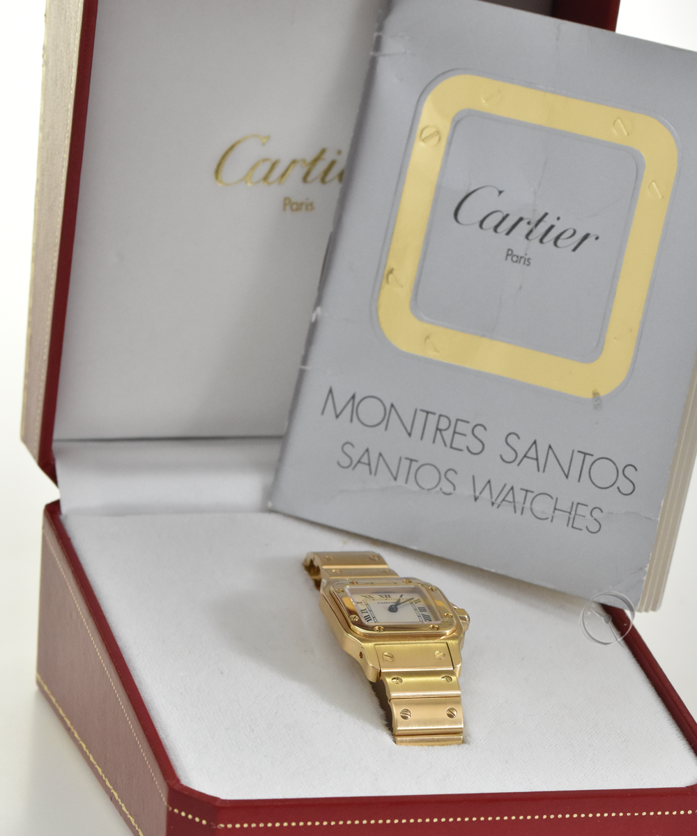 Cartier Santos Galbee PM Damenuhr 