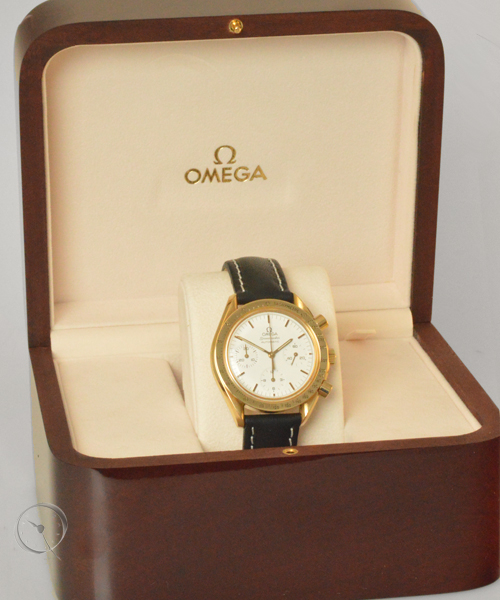Omega Speedmaster Automatik Chronograph Reduced - Gold 18ct
