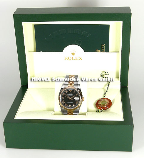 Rolex Oyster Datejust Ref.116231 aus Stahl - Gold