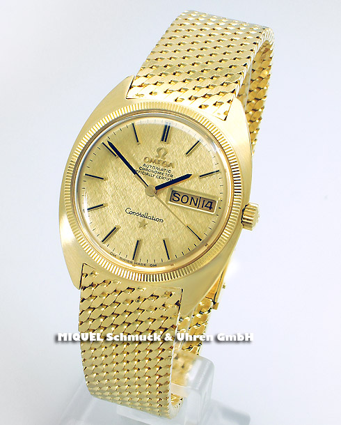 Omega Constellation Automatik Chronometer aus 750er Gold