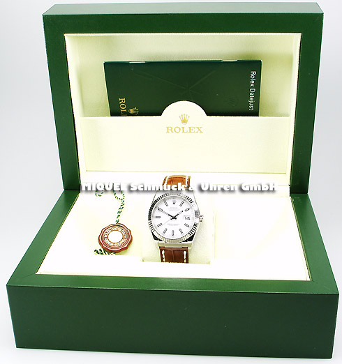 Rolex Datejust Automatik Chronometer aus Weißgold