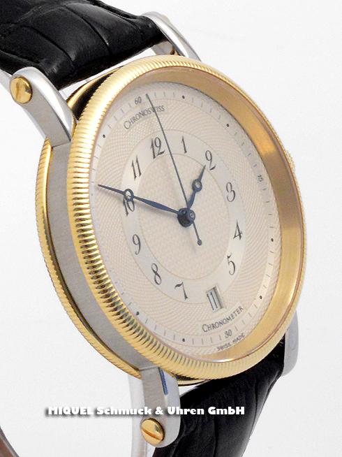 Chronoswiss Kairos Chronometer Automatic aus Stahl - Gold