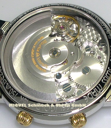 Maurice Lacroix Automatik Wecker in Stahl-Gold