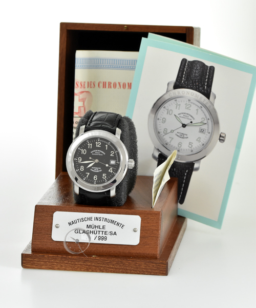Mühle Glashütte Marineflieger-Chronometer M2 - Limited Edition auf 999 Stück -  Selten!