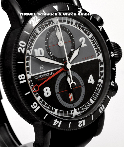 Chronoswiss Timemaster Chronograph GMT S-Ray 007