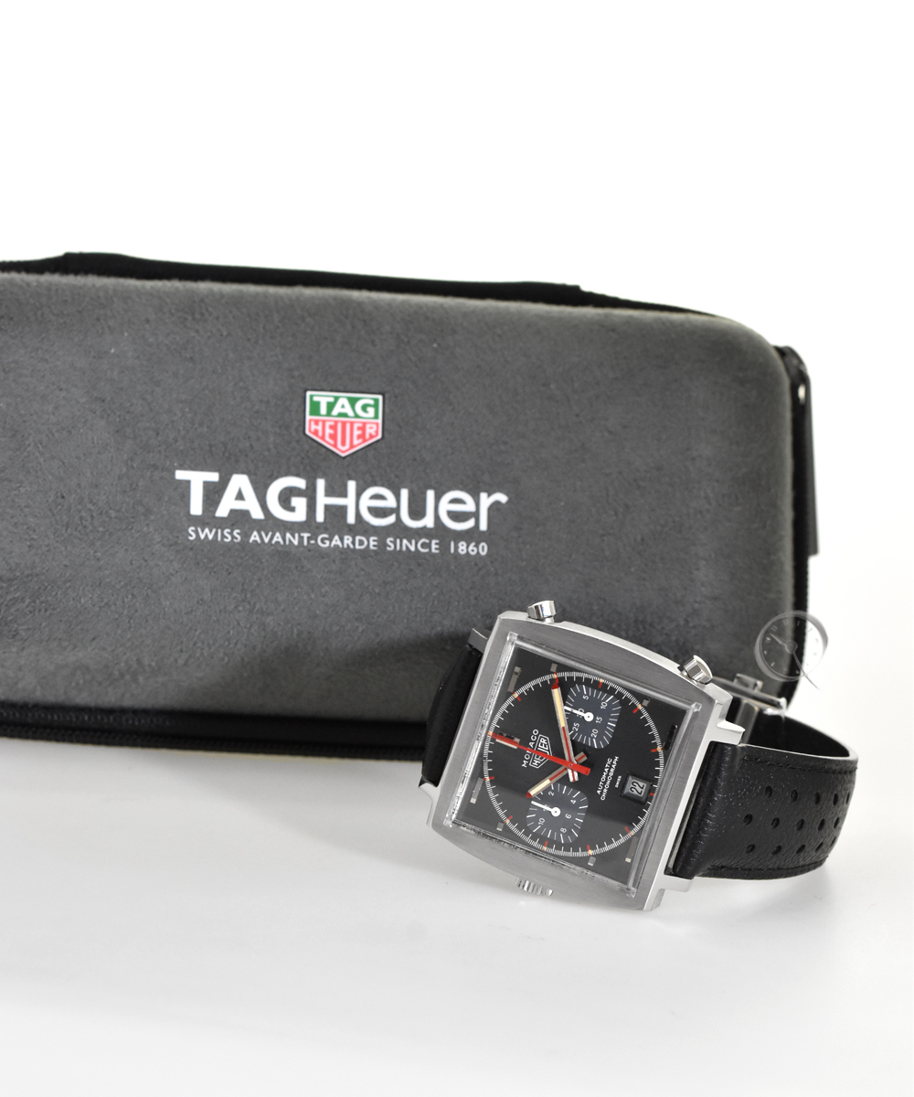 Heuer Monaco Vintage Steve McQueen Chronograph Ref. 1133G