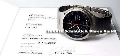 IWC Porsche Design Automatik Chronograph