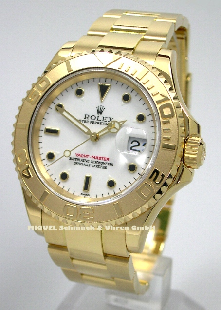 Rolex Yachtmaster in Gold 40mm
