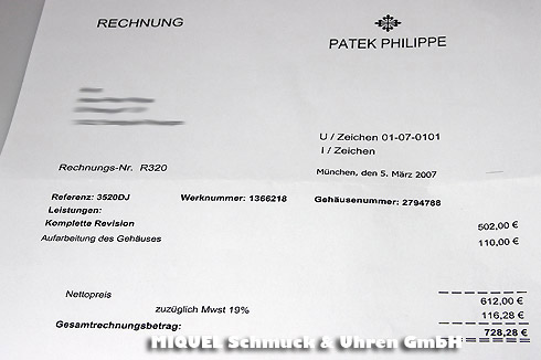 Patek Philippe Calatrava Ref.3520/00D Extraflach