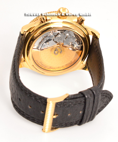 Longines Lindbergh Automatik Stundenwinkel - Chronograph aus massivem Gold 750/000
