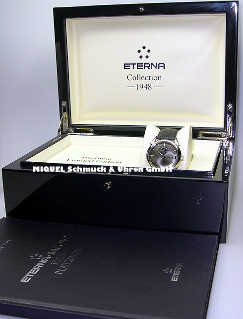 Eterna 1948 Automatik Chronometer aus Platin - Limitiert
