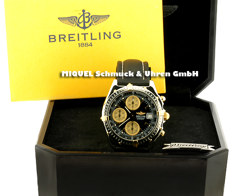 Breitling Chronomat aus Stahl und gold