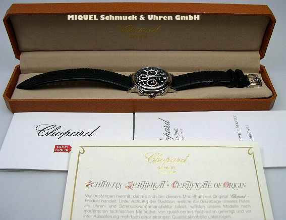 Chopard Mille Miglia Automatik Chronograph in Edelstahl