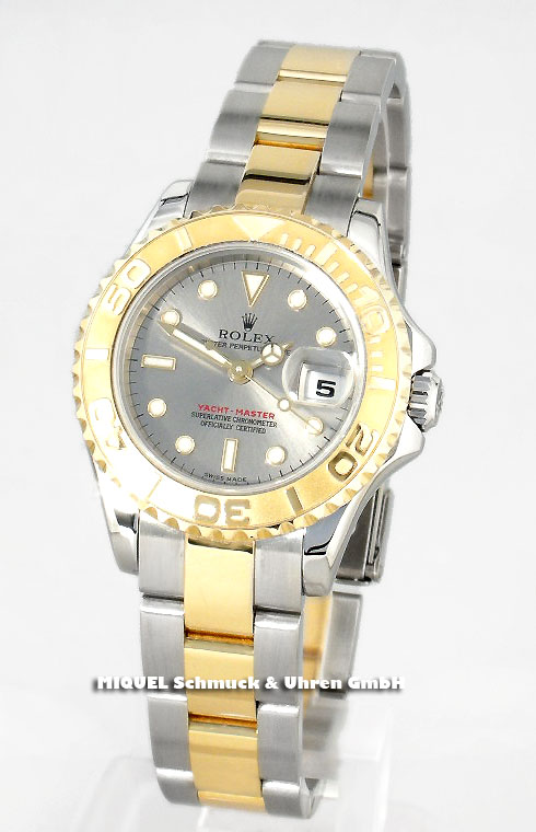 Rolex Yachtmaster Lady aus Stahl-Gold