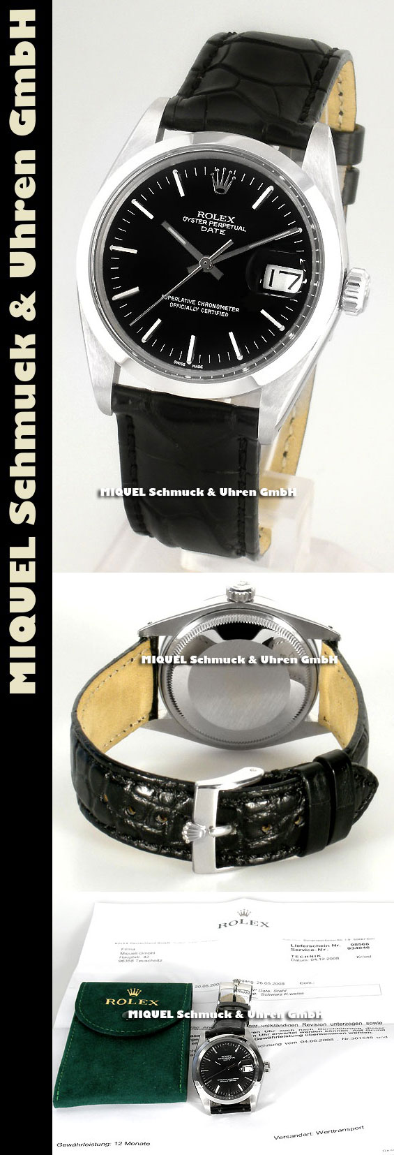 Rolex Oysterdate Automatik Chronometer