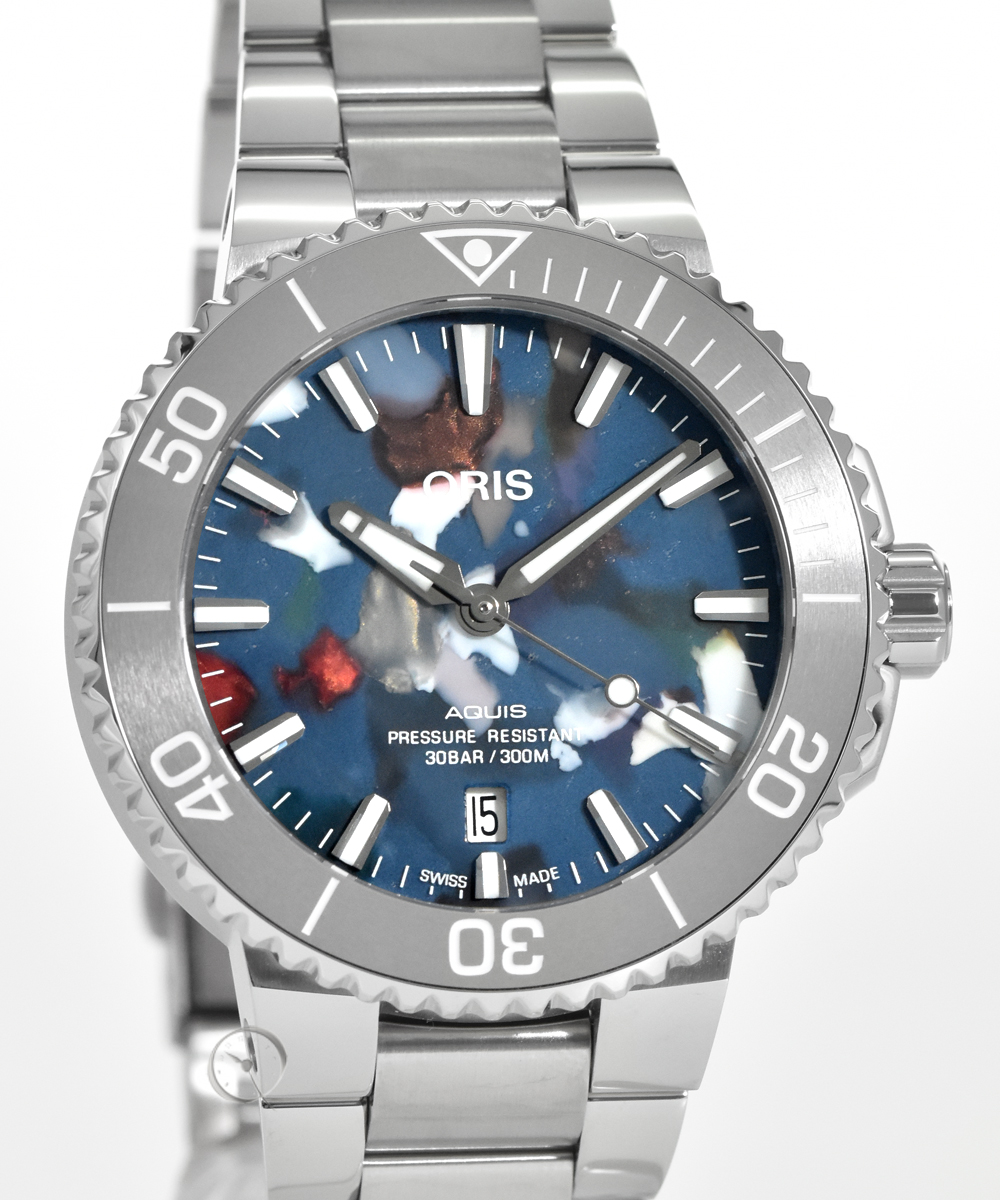 Oris Aquis Date  Upcycle 41,5 mm -23,5%gespart!*