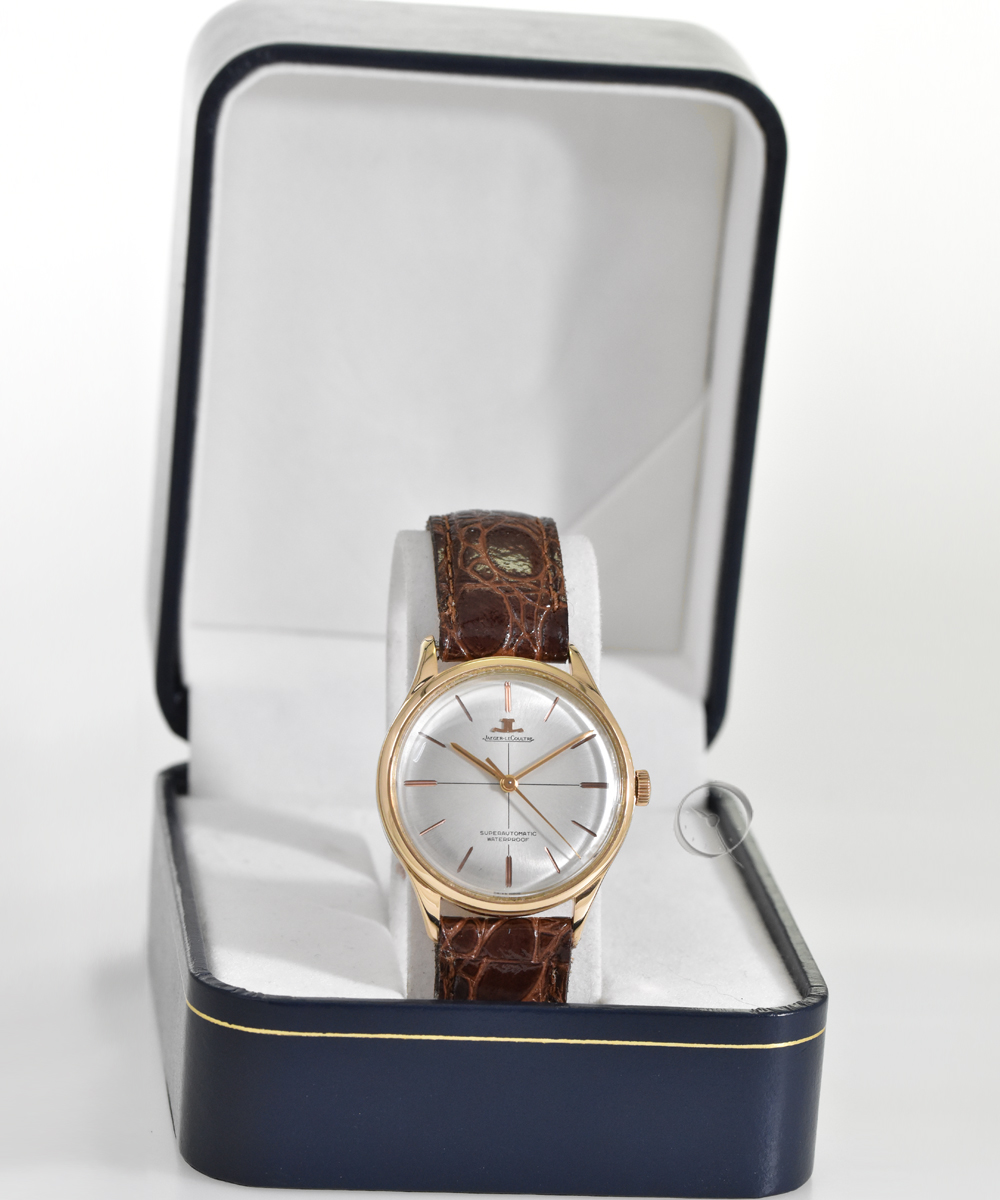 Jaeger LeCoultre Superautomatic Rotgold 18ct