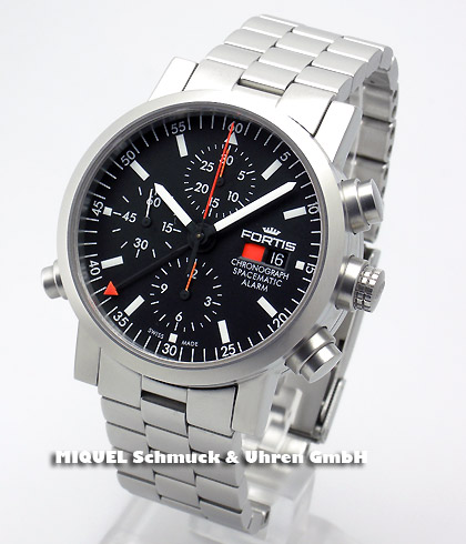 Fortis Spacematic Chronograph Alarm Automatic