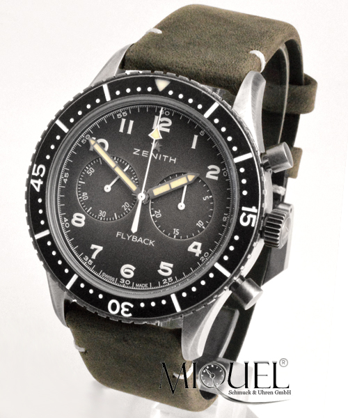 Zenith PILOT Cronometro Tipo CP-2 Flyback - 20.3% gespart!*