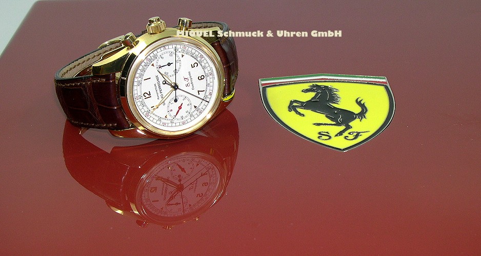 Girard Perregaux Pour Ferrari S.F. Foudroyante Chronograph in Gelbgold limitiert auf 250 Stück