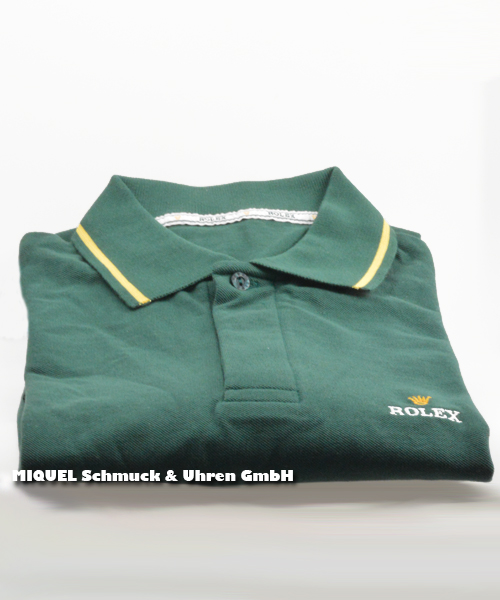 Rolex Poloshirt für Herren  grün