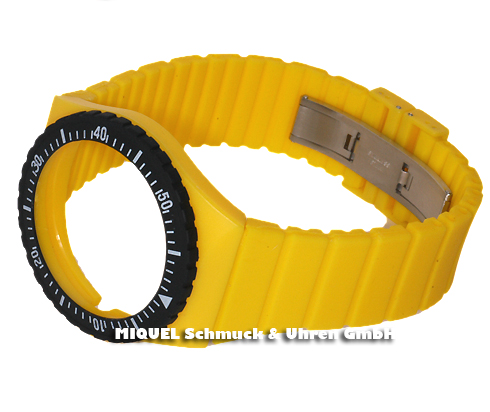 Fortis Colors Silikonband in gelb