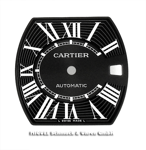 Cartier Zifferblatt mit Zeiger und Datumsscheibe für Cartier Roadster