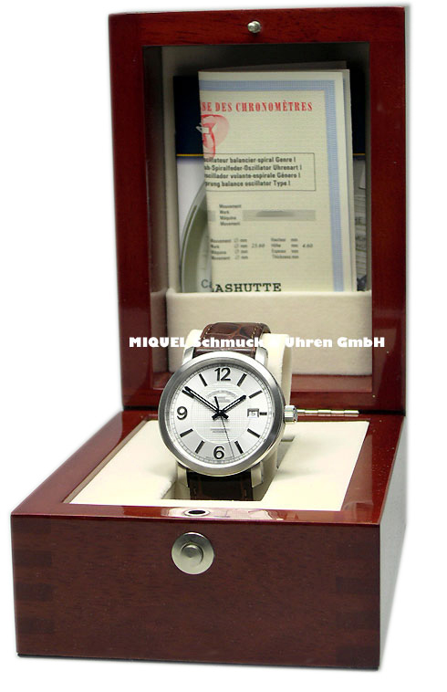 Mühle Glashütte Automatik Chronometer Cap Polonio limitiert
