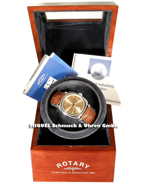 Rotary Elite Automatik limitiert mit Uhrenbeweger