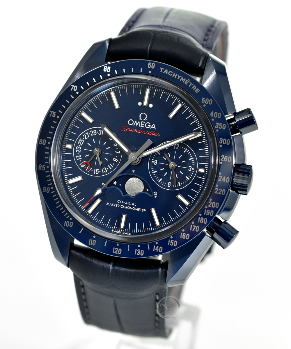 Omega Speedmaster Mondphase Co-Axial Master Chronometer - Blue Side of the Moon
