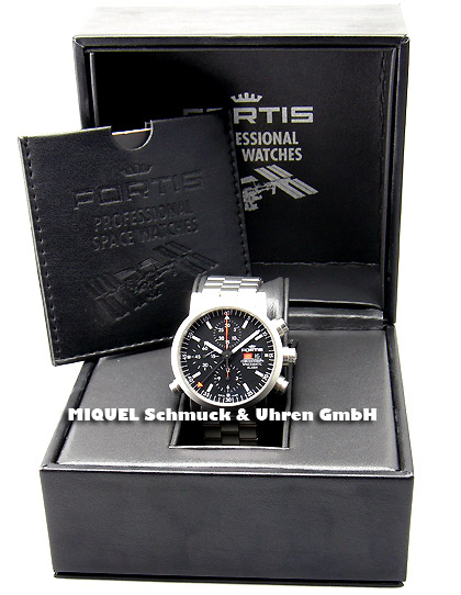 Fortis Spacematic Chronograph Alarm Automatic