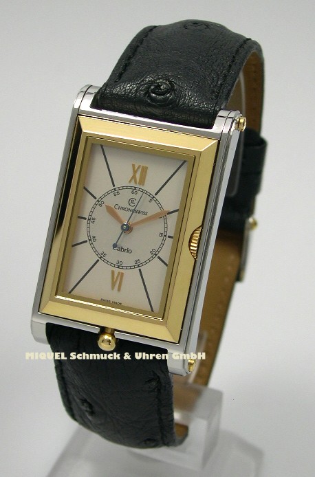 Chronoswiss Cabrio in Stahl-Gold